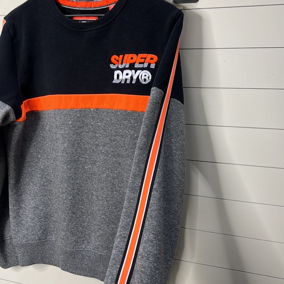 COPY - SuperDry Appliqué oversized nu lad crew sweatshirt - Picture 3 of 4